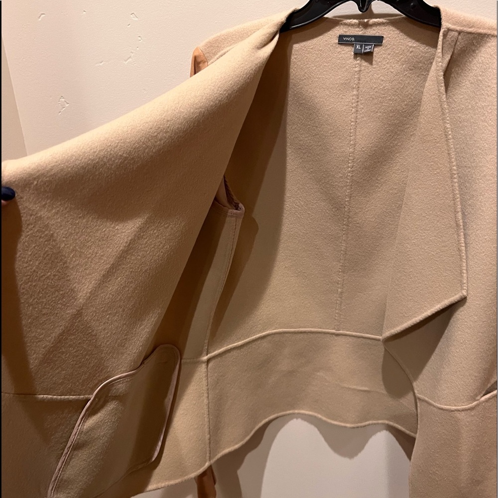 Vince Jacket With Partial Leather - image 3